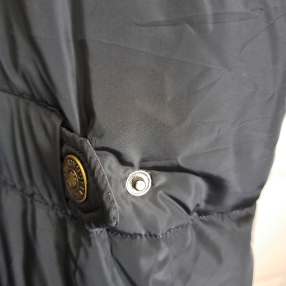 LINMUFEI long maxi down quilted parka coat black cozy winter puffy ladies XXL? - Picture 8 of 16